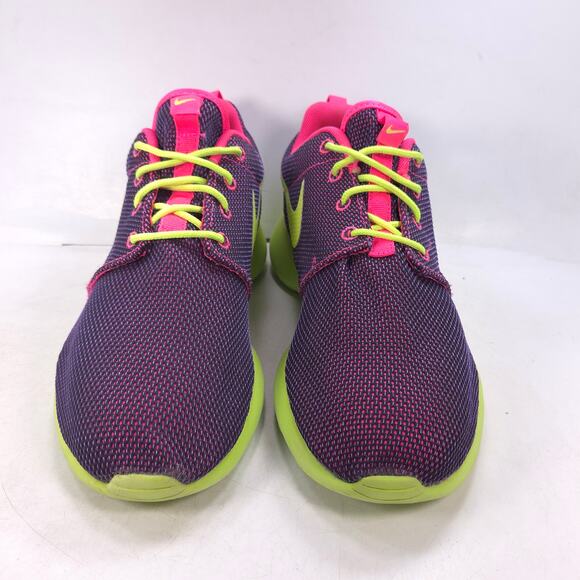 Nike Roshe Run Athletic Lace Up Running Shoe Womens Size 9 511882-678 Purple - Picture 2 of 10